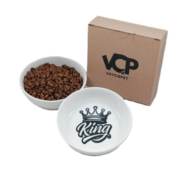 Raccoon Eco010 King 250 Ml Kedi - Köpek Seramik Mama ve Su Kabı