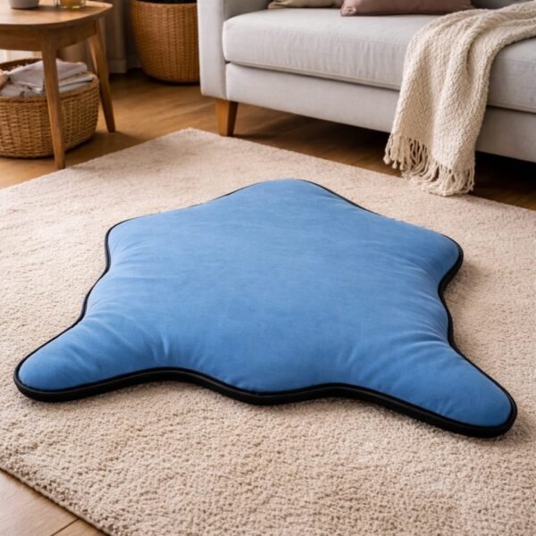 Raccoon Büyük Post Yatak Mavi